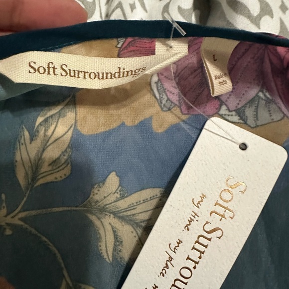 Gorgeous Sheer NWT Soft Surroundings Duster/Kimono - Picture 2 of 7